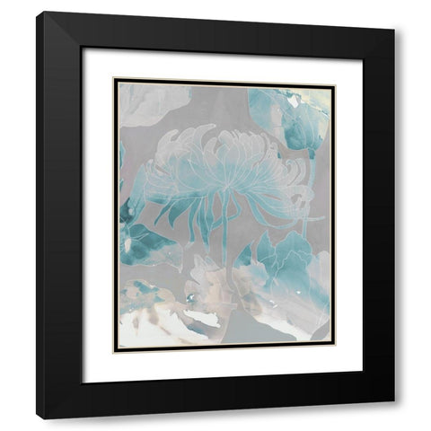 Beloved III Black Modern Wood Framed Art Print with Double Matting by Jasper, Sisa