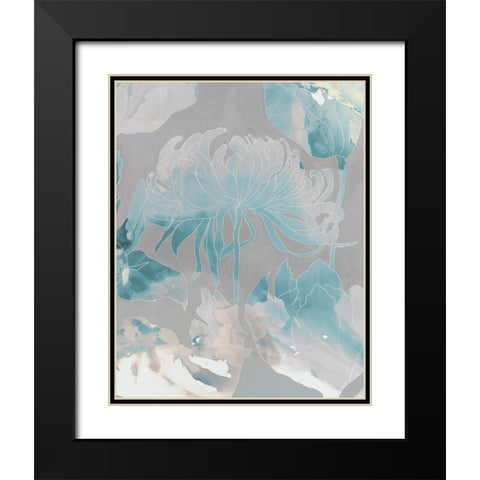 Beloved III Black Modern Wood Framed Art Print with Double Matting by Jasper, Sisa