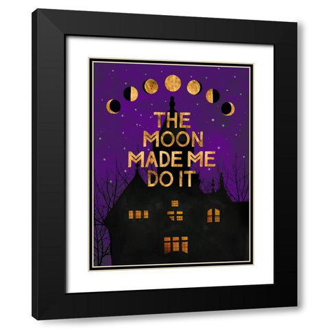 Hallows Eve I Black Modern Wood Framed Art Print with Double Matting by Popp, Grace