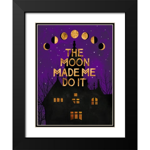 Hallows Eve I Black Modern Wood Framed Art Print with Double Matting by Popp, Grace