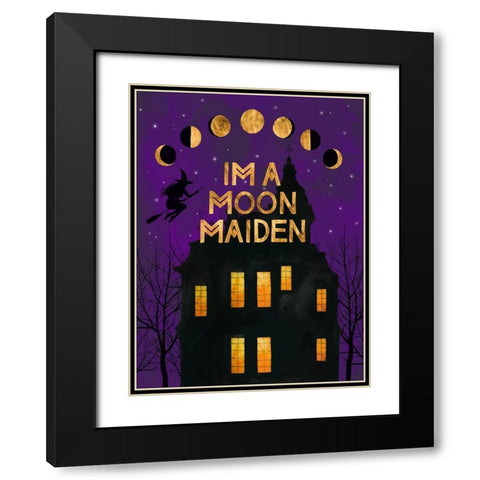 Hallows Eve II Black Modern Wood Framed Art Print with Double Matting by Popp, Grace