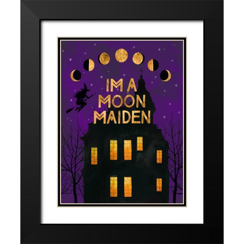 Hallows Eve II Black Modern Wood Framed Art Print with Double Matting by Popp, Grace