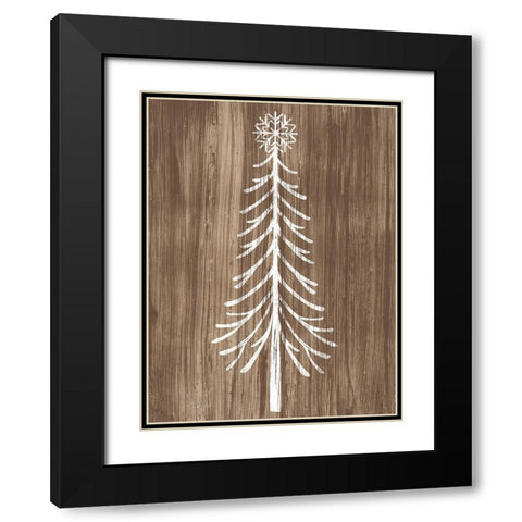 Barnwood Wonderland VII Black Modern Wood Framed Art Print with Double Matting by Vess, June Erica