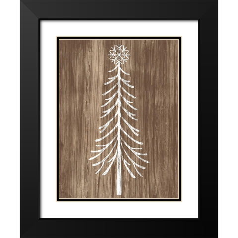 Barnwood Wonderland VII Black Modern Wood Framed Art Print with Double Matting by Vess, June Erica