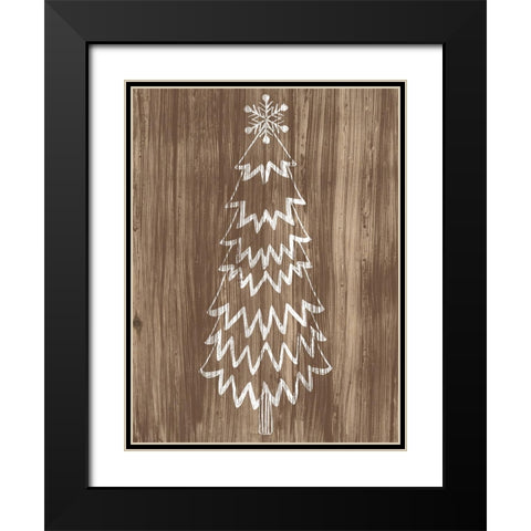 Barnwood Wonderland VIII Black Modern Wood Framed Art Print with Double Matting by Vess, June Erica