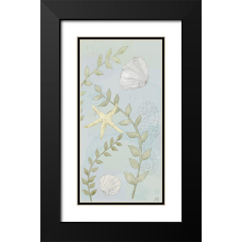Water Gardens I Black Modern Wood Framed Art Print with Double Matting by Reynolds, Jade