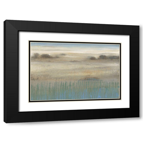 Destination II Black Modern Wood Framed Art Print with Double Matting by OToole, Tim