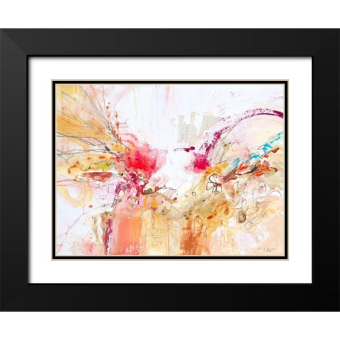 White Series VI Black Modern Wood Framed Art Print with Double Matting by Gardner, Jennifer