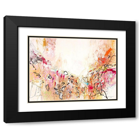 White Series X Black Modern Wood Framed Art Print with Double Matting by Gardner, Jennifer