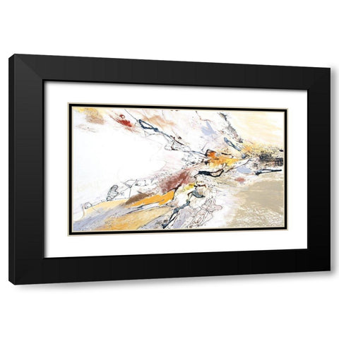 Black and White Series II Black Modern Wood Framed Art Print with Double Matting by Gardner, Jennifer