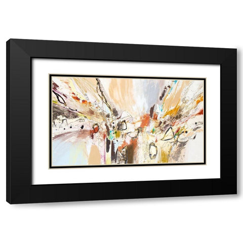 Black and White Series III Black Modern Wood Framed Art Print with Double Matting by Gardner, Jennifer