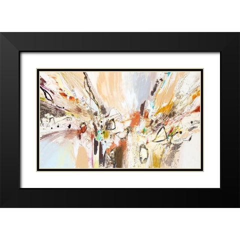 Black and White Series III Black Modern Wood Framed Art Print with Double Matting by Gardner, Jennifer