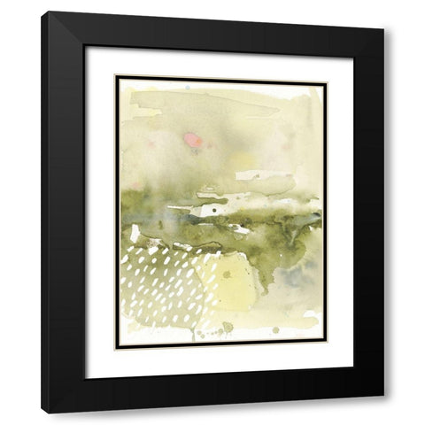 Juniper Haze II Black Modern Wood Framed Art Print with Double Matting by Borges, Victoria