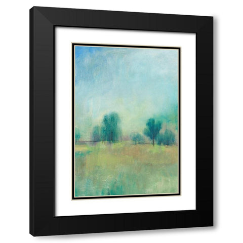 Serene Spring I Black Modern Wood Framed Art Print with Double Matting by OToole, Tim