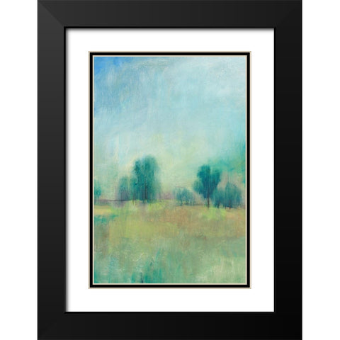 Serene Spring I Black Modern Wood Framed Art Print with Double Matting by OToole, Tim