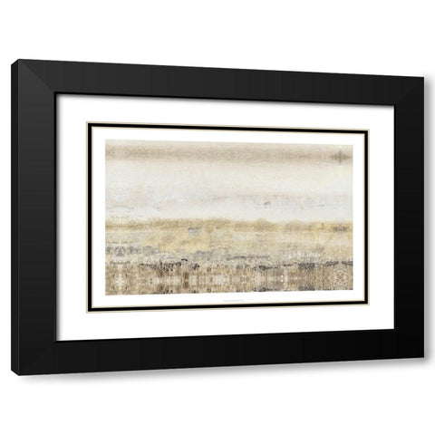 Subtle Meadow II Black Modern Wood Framed Art Print with Double Matting by OToole, Tim