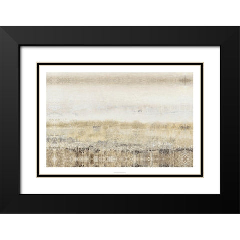 Subtle Meadow II Black Modern Wood Framed Art Print with Double Matting by OToole, Tim