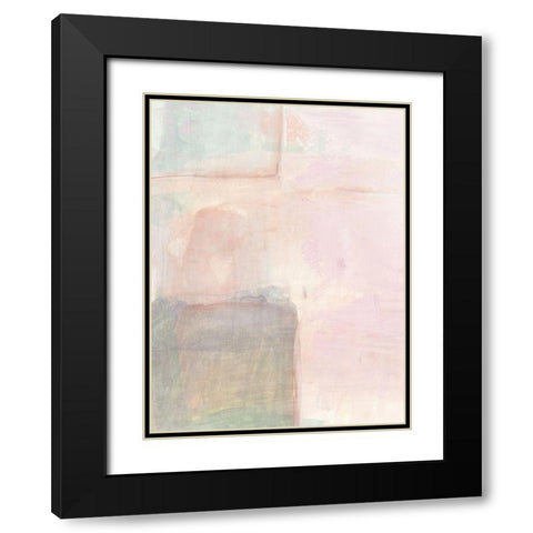 Morning Meditation I Black Modern Wood Framed Art Print with Double Matting by Borges, Victoria