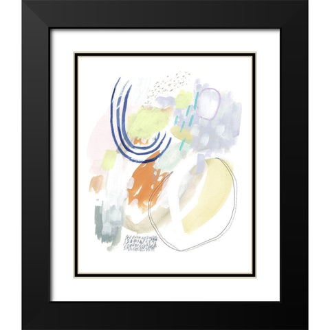 Double Dutch I Black Modern Wood Framed Art Print with Double Matting by Borges, Victoria