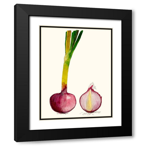 Early Harvest IV Black Modern Wood Framed Art Print with Double Matting by Ludwig, Alicia