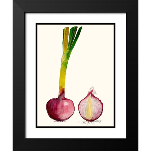 Early Harvest IV Black Modern Wood Framed Art Print with Double Matting by Ludwig, Alicia