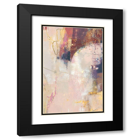 Quirk I Black Modern Wood Framed Art Print with Double Matting by Jachimiec, Sue