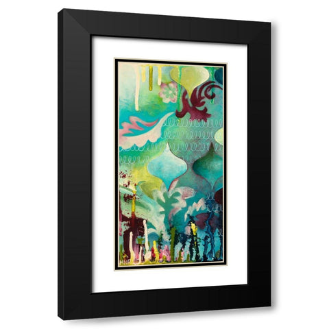 Ambrosial I Black Modern Wood Framed Art Print with Double Matting by Robinson, Heather