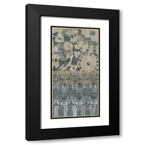 Cloth Collector II Black Modern Wood Framed Art Print with Double Matting by Zarris, Chariklia