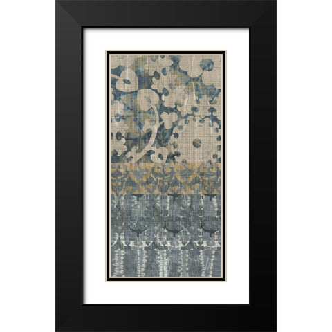 Cloth Collector II Black Modern Wood Framed Art Print with Double Matting by Zarris, Chariklia