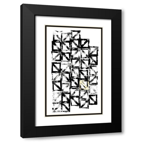 Turn Keys II Black Modern Wood Framed Art Print with Double Matting by Guthrie, Jenna