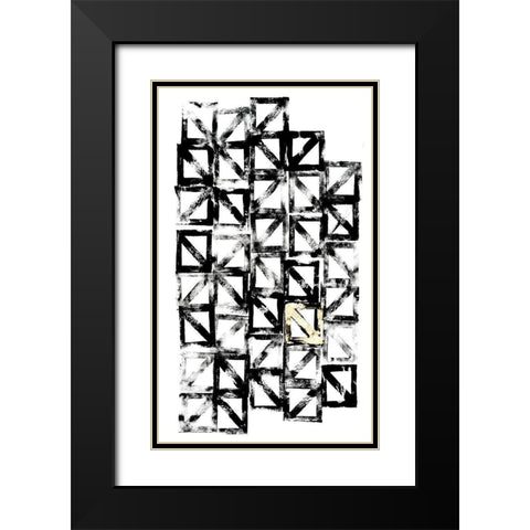 Turn Keys II Black Modern Wood Framed Art Print with Double Matting by Guthrie, Jenna