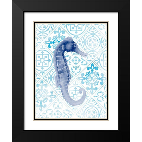 Marine Morocco II Black Modern Wood Framed Art Print with Double Matting by Popp, Grace