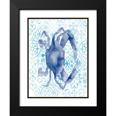 Marine Morocco V Black Modern Wood Framed Art Print with Double Matting by Popp, Grace