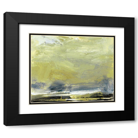Horizon at Daybreak III Black Modern Wood Framed Art Print with Double Matting by Gordon, Sharon