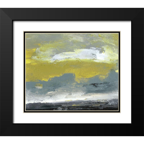 Horizon at Daybreak IV Black Modern Wood Framed Art Print with Double Matting by Gordon, Sharon