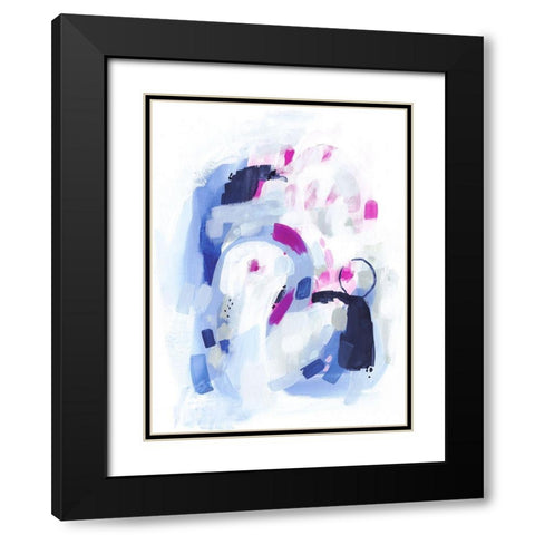 North Shore III Black Modern Wood Framed Art Print with Double Matting by Borges, Victoria