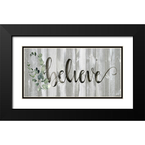 Farmhouse Inspiration III Black Modern Wood Framed Art Print with Double Matting by Parker, Jennifer Paxton