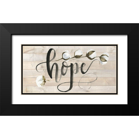 Farmhouse Inspiration IV Black Modern Wood Framed Art Print with Double Matting by Parker, Jennifer Paxton