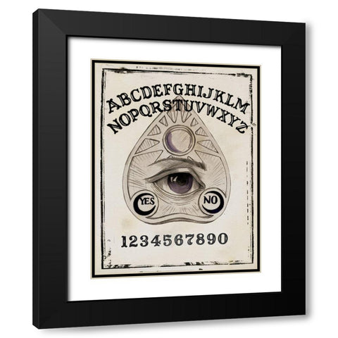 Mystic Fortune I Black Modern Wood Framed Art Print with Double Matting by Parker, Jennifer Paxton