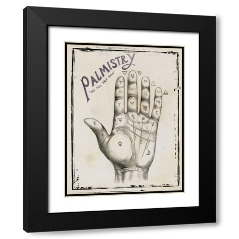 Mystic Fortune II Black Modern Wood Framed Art Print with Double Matting by Parker, Jennifer Paxton