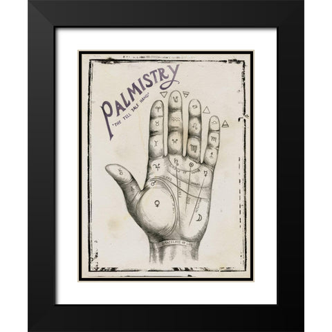 Mystic Fortune II Black Modern Wood Framed Art Print with Double Matting by Parker, Jennifer Paxton