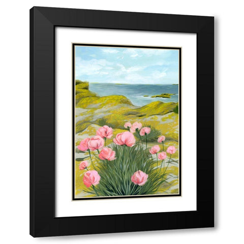 Cliffside I Black Modern Wood Framed Art Print with Double Matting by Popp, Grace