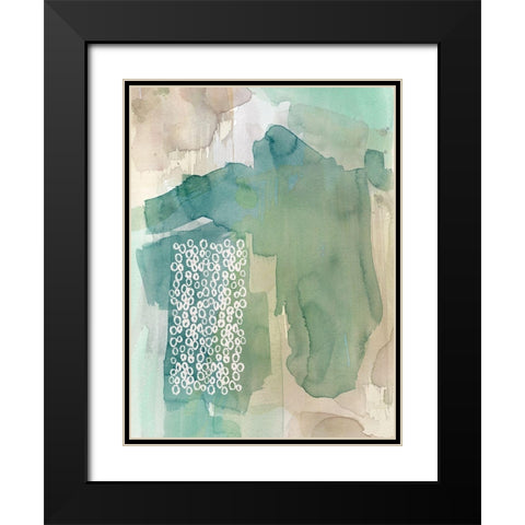 Keepsake I Black Modern Wood Framed Art Print with Double Matting by Popp, Grace