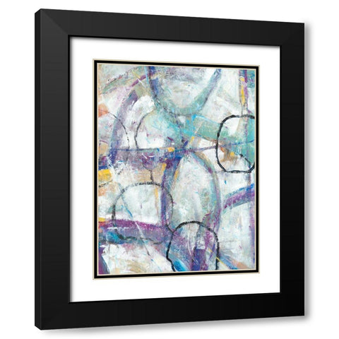 Escape I Black Modern Wood Framed Art Print with Double Matting by OToole, Tim