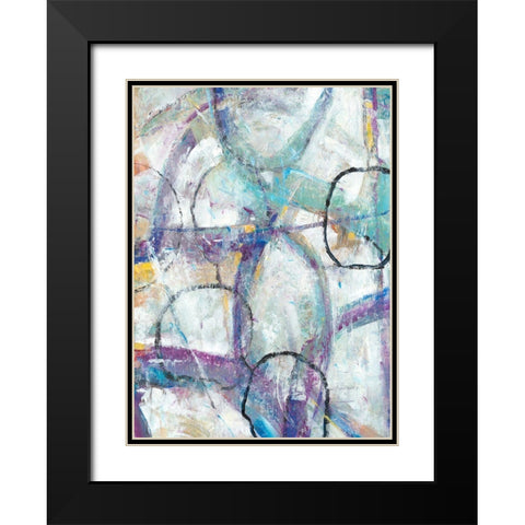 Escape I Black Modern Wood Framed Art Print with Double Matting by OToole, Tim