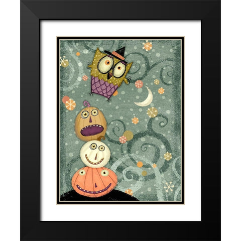 EEK VI Black Modern Wood Framed Art Print with Double Matting by Eisner, Viv