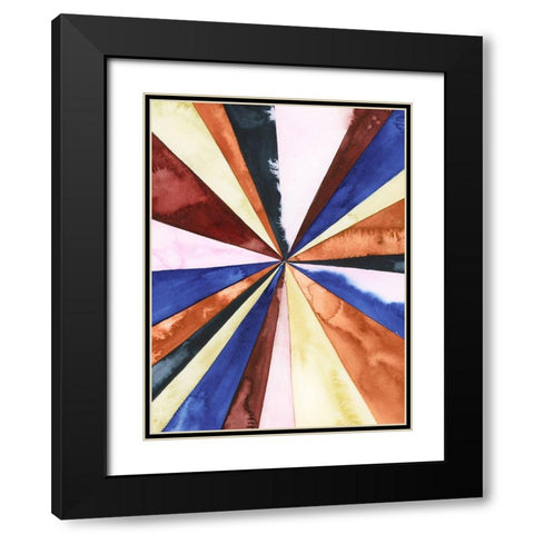 Desert Layers III Black Modern Wood Framed Art Print with Double Matting by Popp, Grace