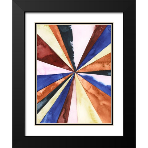 Desert Layers III Black Modern Wood Framed Art Print with Double Matting by Popp, Grace