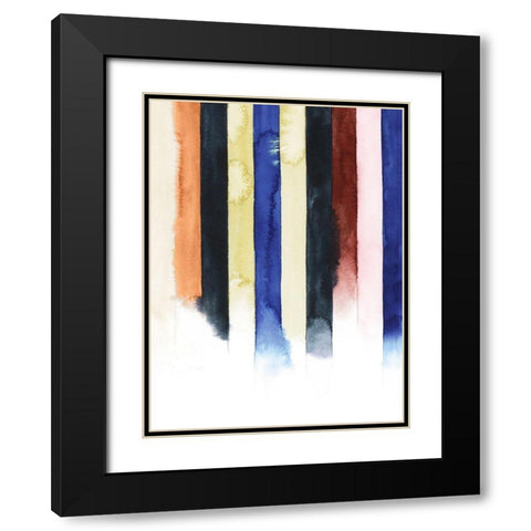 Desert Layers IV Black Modern Wood Framed Art Print with Double Matting by Popp, Grace