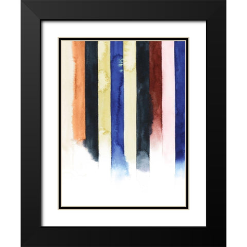 Desert Layers IV Black Modern Wood Framed Art Print with Double Matting by Popp, Grace